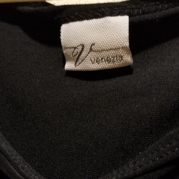 Venezia Black Professional Top in Size 18/20 - Picture 3 of 6